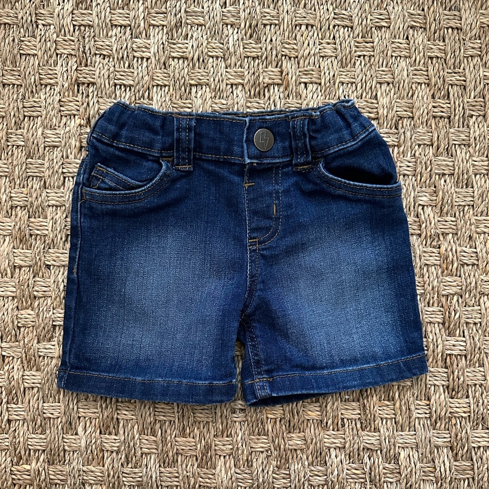 Toddler Dark Denim Toddler Shorts